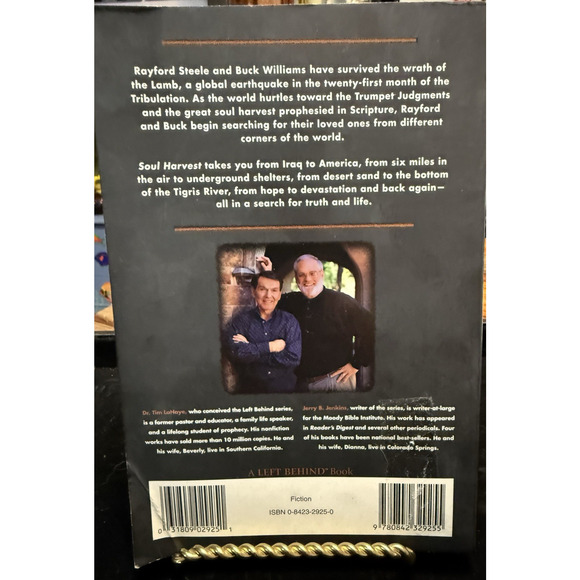 Soul Harvest Jenkins LaHaye Paperback Left Behind Series Book 4 Apocalyptic - Picture 4 of 11